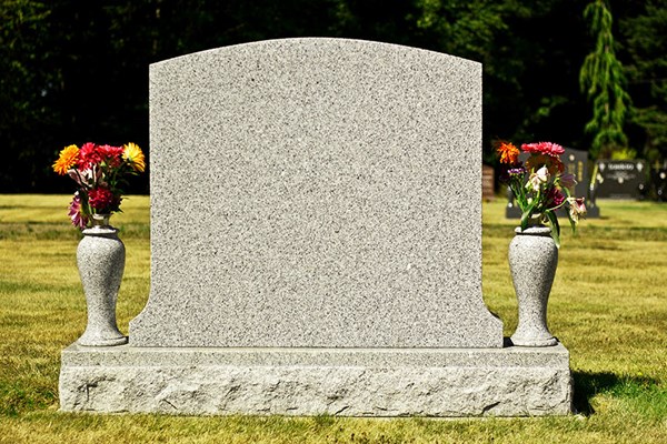 Memorial vase Dignity Funerals