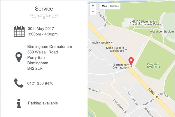 Funeral Notices map | Dignity