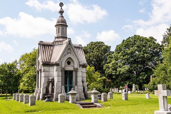 Mausoleum in a cemetery | Dignity Funerals
